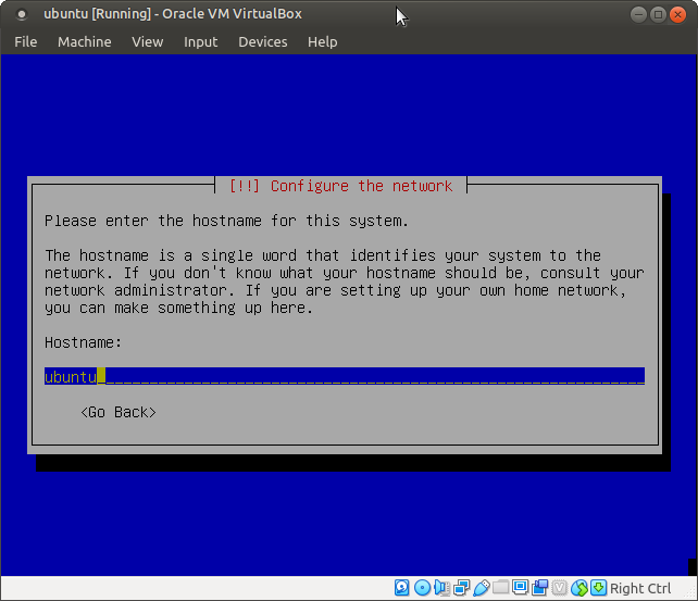 Ubuntu 4.10, Warty Warthog, setup configure the network