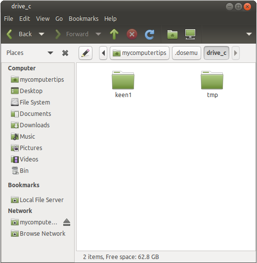 drive_c directory