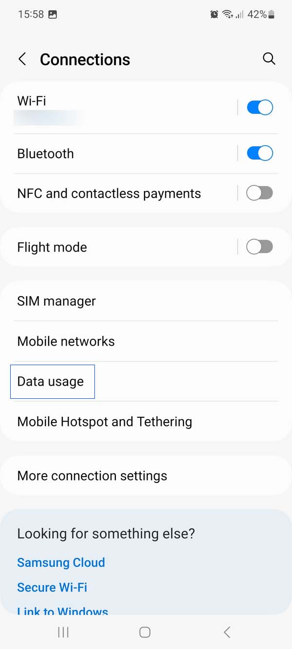 Data Usage
