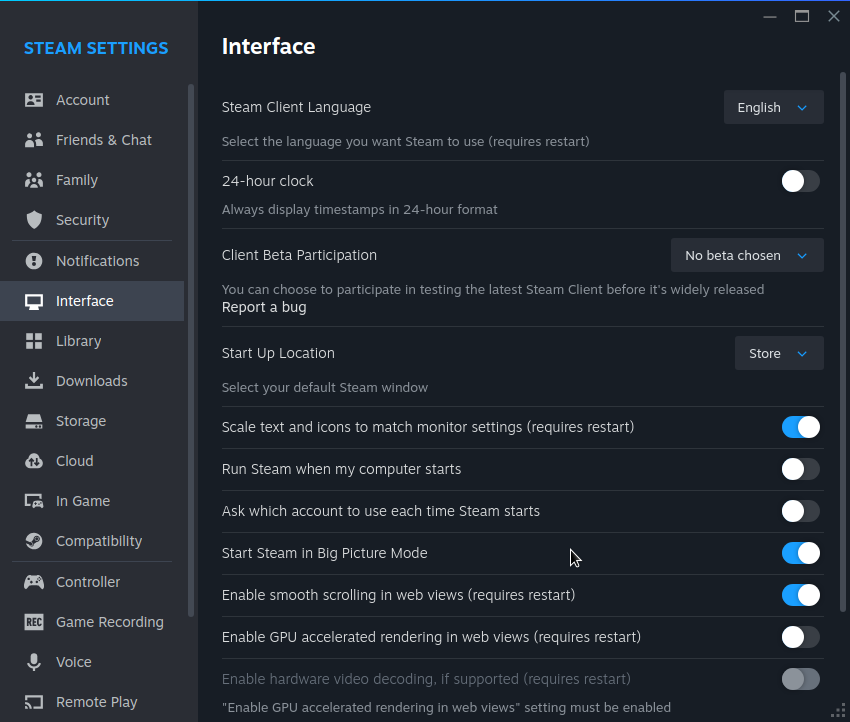 Interface